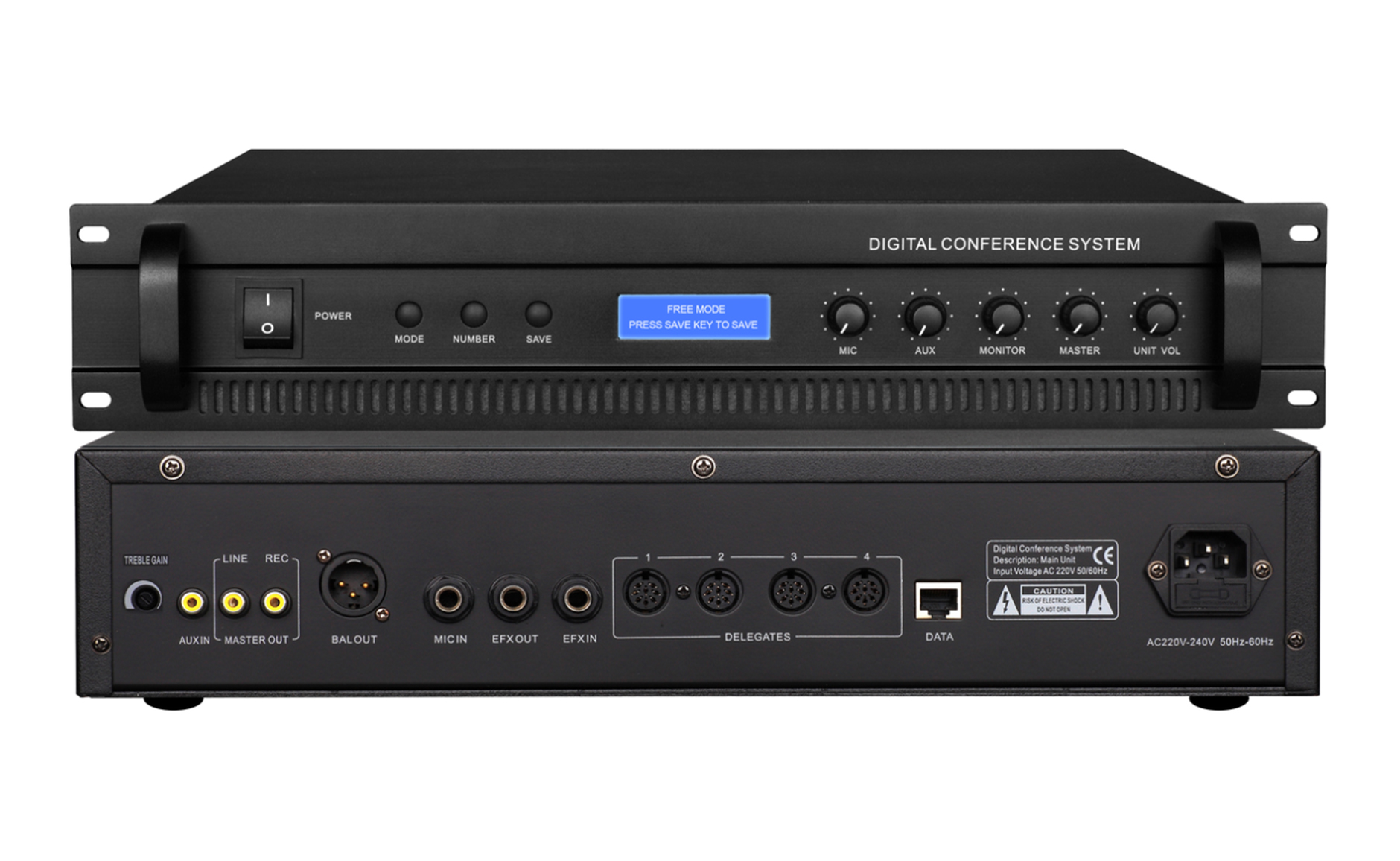 純討論型多功能數字會議機KM-7000