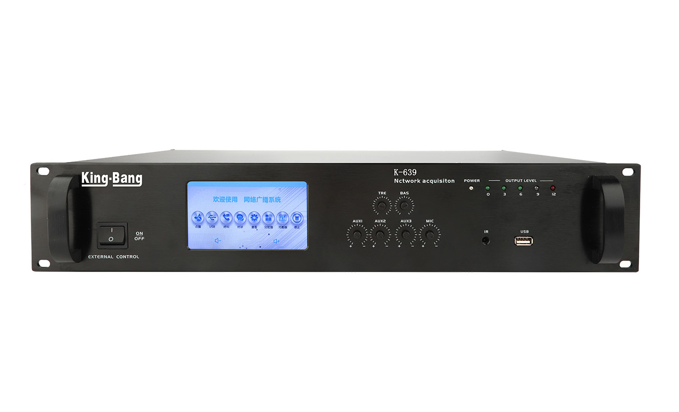 4.3英寸IP網絡機架編碼器（彩屏版）K-639